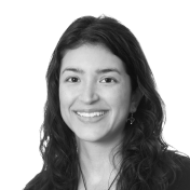 adelphi Mitarbeiterin Lina Gutierrez.