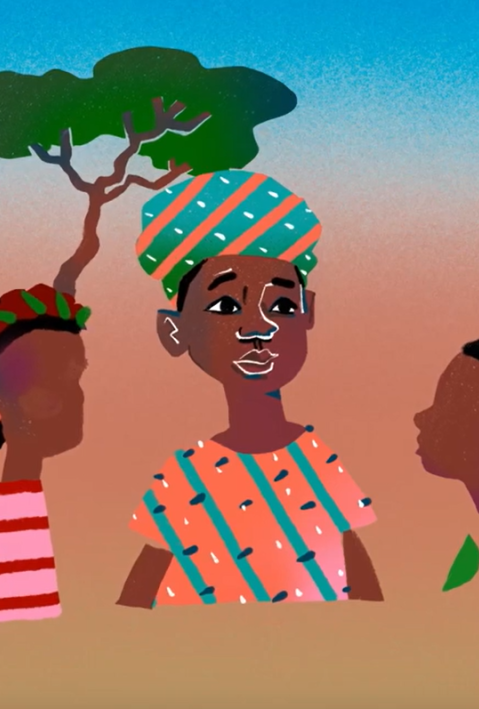 Fuseina and her family