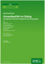 Cover Abschlussbericht Umweltpolitik im Dialog