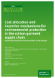 Cost allocation and incentive mechanisms  for environmental protection in the cotton- garment supply chain   Summarised results for decision makers in the industry Cover