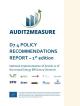 Cover of AUDIT2MEASURE Policy Recommendations Report - 1st Edition