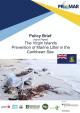 Cover of Publication: Policy Brief The Virgin Islands - Prevention of Marine Litter in the Caribbean Sea 