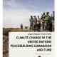 Cover: Climate Change in the UN Peacebuilding Commission and Fund